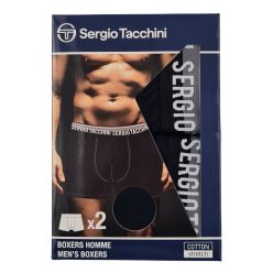 Boxer in cotone da uomo Sergio Tacchini - 2 pezzi/pacco