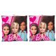 Barbie cuscino, cuscino decorativo - 40 x 40 cm
