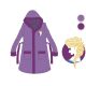 Frozen Disney accappatoio in cotone con cappuccio per bambini - viola - 110-116