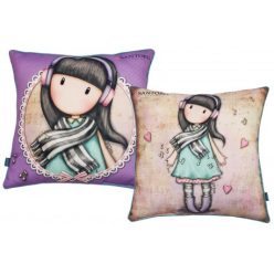 Cuscino Gorjuss, cuscino decorativo - 40x40 cm - beige-lilla