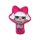 Cuscino giocattolo LOL Baby reversibile per ragazze - cuscino 2 in 1 - rosa-celeste