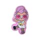 Cuscino giocattolo LOL Baby reversibile per ragazze - cuscino 2 in 1 - rosa chiaro-blu reale