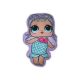 Cuscino giocattolo LOL Baby reversibile per ragazze - cuscino 2 in 1 - lilla-rosa