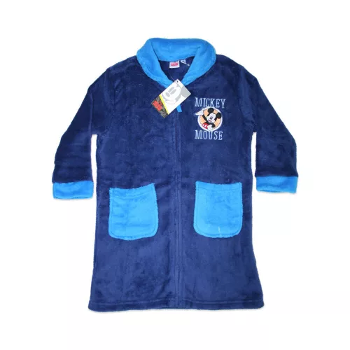 Bambino accappatoio caldo - Coral - Topolino - blu scuro - 116