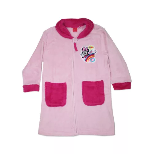 Bambino accappatoio caldo - Coral - Minnie - rosa chiaro - 116