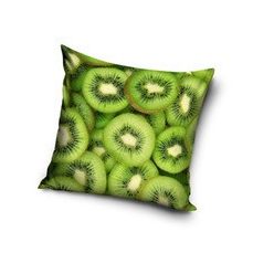 Copripiumino con motivo di kiwi 40x40 cm