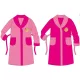 Accappatoio in coral per bambini Principesse Disney - rosa - 128