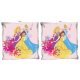 Cuscino Principesse Disney, cuscino decorativo - 40 x 40 cm