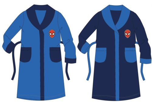 Accappatoio coral per bambini Spiderman - blu scuro - 128